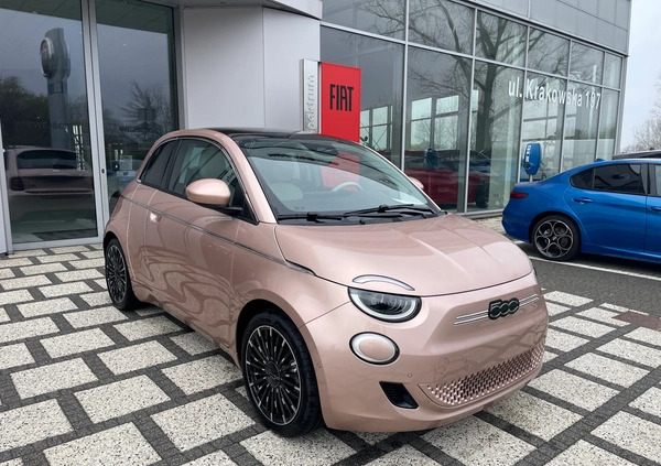 Fiat 500 cena 166300 przebieg: 1, rok produkcji 2023 z Tarnów małe 67